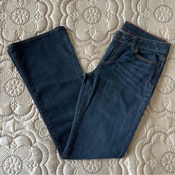 Talbots Signature Boot Cut Dark Wash Jeans Size 6/28 - Picture 5 of 10